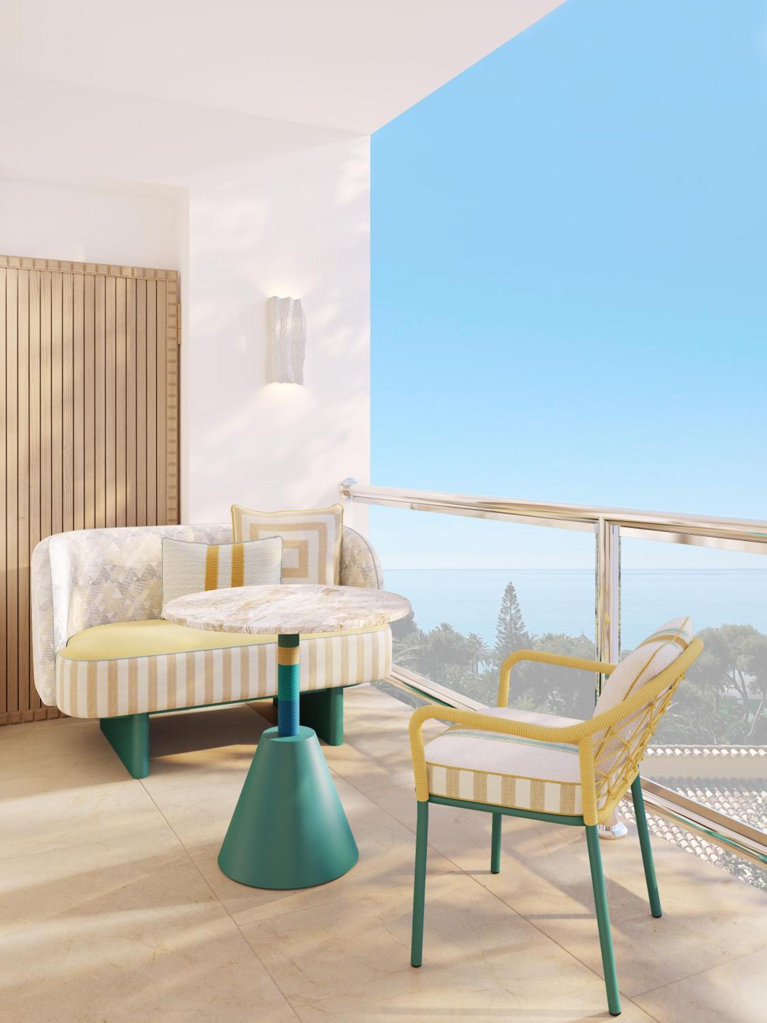 Don Carlos Resort&Spa Marbella Exterior foto A balcony
